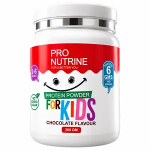 PRO NUTRINE Kids Protein Powder – Chocolate Flavour | 200g